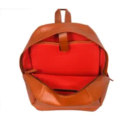 Celtic Brown Leather Backpack image 4