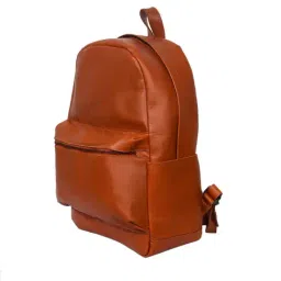 Celtic Brown Leather Backpack image 3