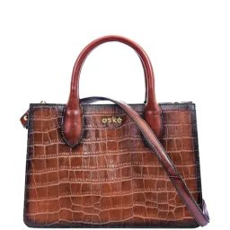 Eske Tan Animal Effect Medium Handbag-picture-5