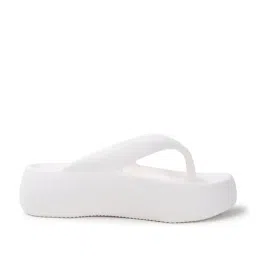 Carlton London Women's Off-white Flip-Flops image 3