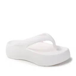 Carlton London Women's Off-white Flip-Flops image 2