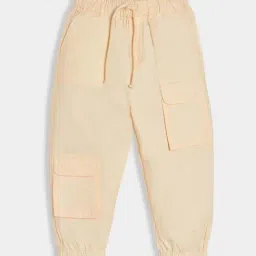 MiArcus Kids Peach Regular Fit Joggers-image-6