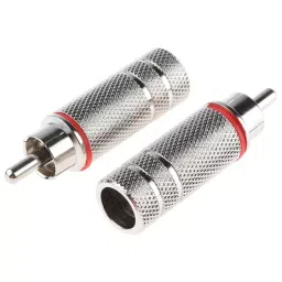 RS PRO Red Cable Mount RCA Plug Nickel, 411104-picture-46