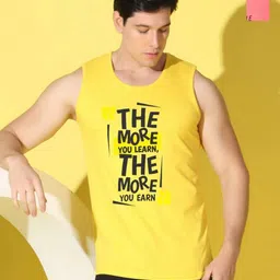 WOOSTRO Men Typography 2 Printed Pockets Slim Fit T-shirt image 1