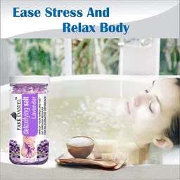 Park Daniel Set Of 3 Lavender Bath Salt For Relaxing & Smooth Skin - 200 g Each image 3
