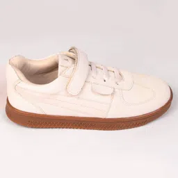 Pine Kids Velcro Closure Sneakers - Beige & Off White image 4