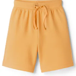 Babyoye 100% Cotton Knit Half Sleeves T-Shirt & Shorts Set with Dino Print - Cream image 4