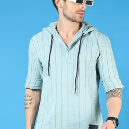 V-Mart Men Opaque Striped Casual Shirt-picture-36