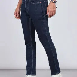 Lee Eric Dark Blue Skinny Fit Lightly Washed Jeans image 3