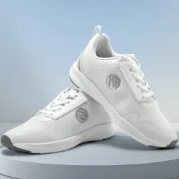 Woodland Men's White Sneakers-picture-13