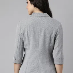 showoffff SHOWOFF Black Embellished Blazer image 3