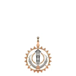 VALANOVA Women 14 Kt Rose Gold Lab Grown Diamond Pendant 2.0 gm-image-74