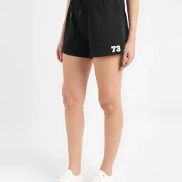 Levi's Black Cotton Relaxed Fit Shorts image 3