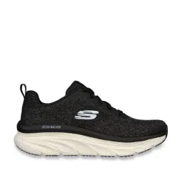 Skechers Women's D'LUX WALKER-DAILY BEAUTY Black Casual Lace Up Shoe-image-19