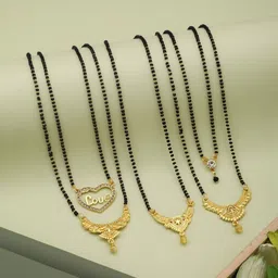 VEMISHTI Gold-Plated Mangalsutra-picture-38