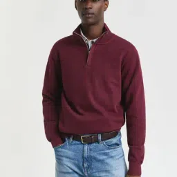 GANT Wine Regular Fit Sweatshirt-picture-17