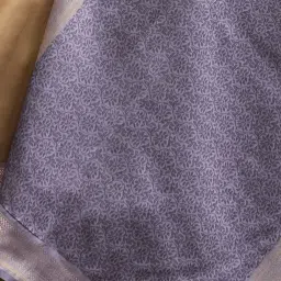 Satrani Grey Tissue Silk Woven Saree With Unstitched Blouse image 3