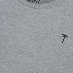 Gini & Jony Kids Grey Cotton Printed T-Shirt image 3