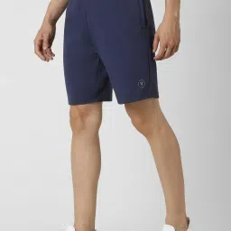 Van Heusen Navy Regular Fit Shorts image 3