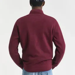 GANT Wine Regular Fit Sweatshirt image 2
