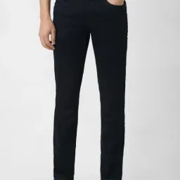 Van Heusen Navy Slim Fit Solid Jeans-picture-37