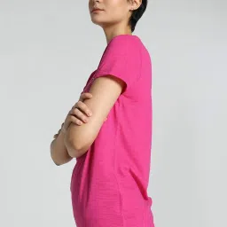 Puma Pink Printed Sports T-Shirt image 3