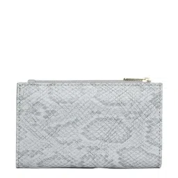 Caprese Ivara Grey Faux Leather Animal Effect Tri-Fold Wallet image 3