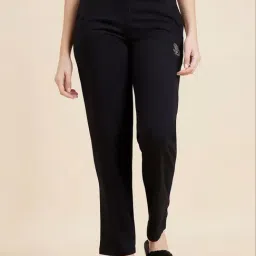 Sweet Dreams Black Cotton Solid Pyjamas-picture-19