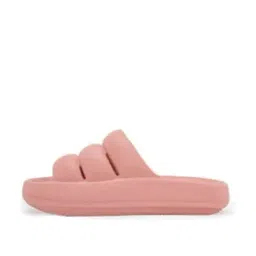 Red Tape Women's Sunnies Pink Slides image 4