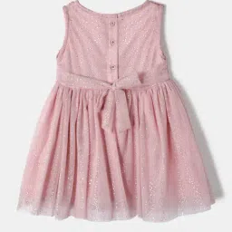 Nauti Nati Girls Pink Sequence Dress-image-65