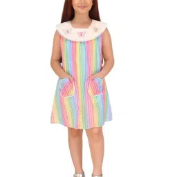 Cutecumber Girls Multi Embellished Regular Fit Dress-image-86
