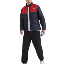 Reebok Blue & Red Full Sleeves High Neck Jacket image 5