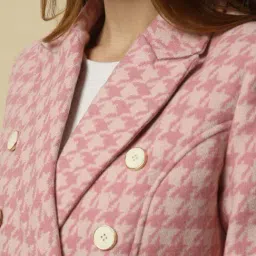 Allen Solly Pink Regular Fit Printed Jacket image 5
