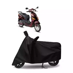 Auto Pearl Bike Cover for Hero Electric Electric Optima Plus BS6 (Black)-picture-14