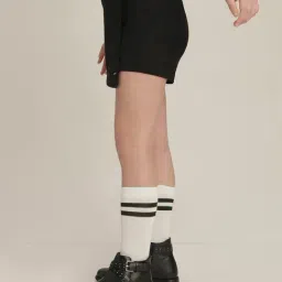 VERO MODA GIRL Black Cotton Skort image 3