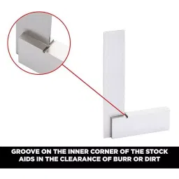 Aastha Tools Engineer Try Square 102 mm Blade Length & 76 mm Tongue Length image 5