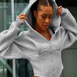Outzidr Women Hooded Front-Open Sweatshirt-picture-28