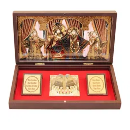 INTERNATIONAL GIFT Gold-Toned Religious Idol Showpiece image 3