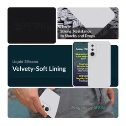 SPRIG Samsung Galaxy M56 Liquid Silicone Back Cover image 3