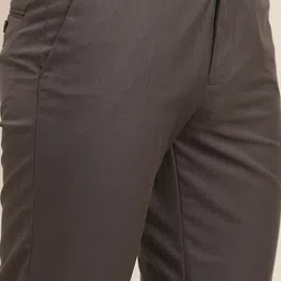 Turtle Men Tailored Fit Slim Fit Formal Trousers image 5