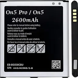 TokTon Mobile Battery For Compatible Samsung Galaxy On5 / SM-G550F 2600mAh image 1