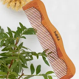 babila Wooden Hair Comb Reduce Hair Fall - WC-V02-picture-26