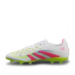 Adidas Unisex's PREDATOR PRO FG White Football Shoes image 3