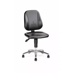 Treston Black Leather Desk Chair 120 Kg Weight Capacity, C30AL-ESD-image-10