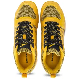 Hundred Men's Raze Yellow Indoor Court Shoes image 3