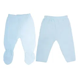 Baby Moo Kids Sky Blue Printed Full Sleeves T-Shirt Set image 3