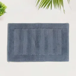 Fabindia Home Standalone Blue Cotton Viscose 1480 GSM Bathmat-image-80