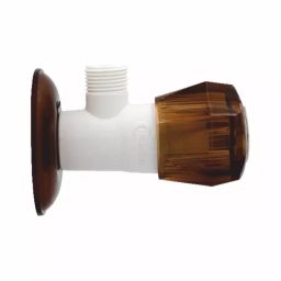 APL Apollo TP023 Venus Angle Valve with Flange White & Brown-picture-44