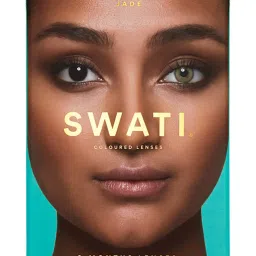 Swati Cosmetics Coloured Contact Lenses - Jade (6 Months, Power - 1.00) image 2