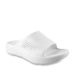 Red Tape Men's White Slides image 3